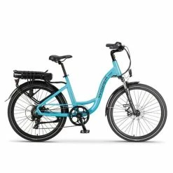 Wisper 705 TORQUE Step Through Electric Bike 26" - Electric Blue 2022/23
