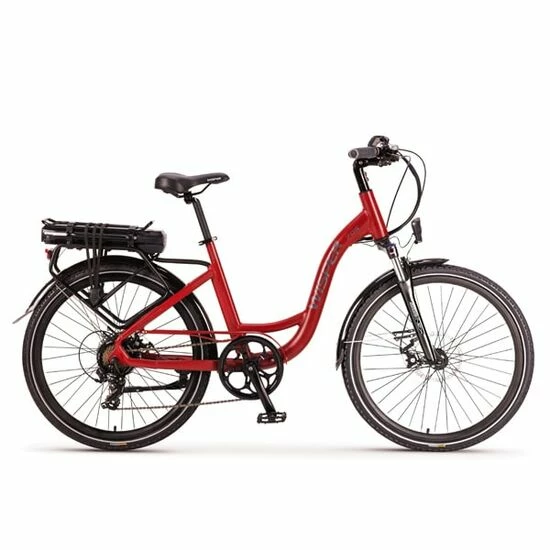 Wisper 705 Step Through Electric Bike 26" - Red 2022/23 3 Wisper 705 Step Through Electric Bike 26" - Red 2022/23