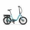 Wisper 806 Folding Electric Bike - Electric Blue 2022/23