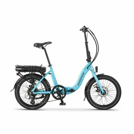 Wisper 806 Folding Electric Bike - Electric Blue 2022/23 3 Wisper 806 Folding Electric Bike - Electric Blue 2022/23