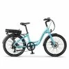 Wisper 705 Step Through Electric Bike 24" - Electric Blue 2022/23 -Cheap Hybrid Electric Bikes Store 23 x 39481