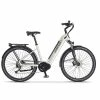 Wisper Wayfarer M7 Mid Drive Step Through Hybrid Electric Bike, 27.5" Wheel - Iridium Silver 2022/23 -Cheap Hybrid Electric Bikes Store 23 x 40696