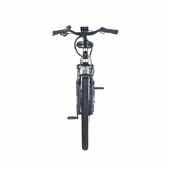 Wisper Wayfarer M9 Mid Drive Crossbar Hybrid Electric Bike, 27.5" Wheel - Iridium Silver 2022/23 4 Wisper Wayfarer M9 Mid Drive Crossbar Hybrid Electric Bike, 27.5" Wheel - Iridium Silver 2022/23 - Image 2