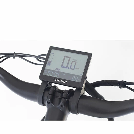 Wisper Wayfarer M9 Mid Drive Crossbar Hybrid Electric Bike, 27.5" Wheel - Iridium Silver 2022/23 6 Wisper Wayfarer M9 Mid Drive Crossbar Hybrid Electric Bike, 27.5" Wheel - Iridium Silver 2022/23 - Image 4