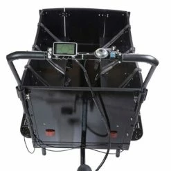 AMCargoBikes Deluxe Kindergarten Open Cargo Electric Tricycle - Black 8 AMCargoBikes Deluxe Kindergarten Open Cargo Electric Tricycle - Black -Cheap Hybrid Electric Bikes Store amcargobikes deluxe kindergarten x 42732