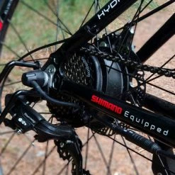 Basis Beacon E-MTB Electric Mountain Bike, 27.5" Wheel, LCD Display - Black/Red -Cheap Hybrid Electric Bikes Store basis beacon electric mtb lcd x 41895