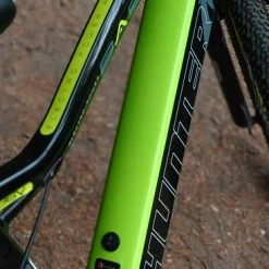 Basis Hunter Unisex Integrated Electric Mountain Bike - Black/Lime -Cheap Hybrid Electric Bikes Store basis hunter integrated e mtb x 41905