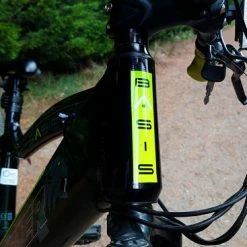 Basis Hunter Unisex Integrated Electric Mountain Bike - Black/Lime -Cheap Hybrid Electric Bikes Store basis hunter integrated e mtb x 41907