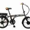 Basis SP20 Folding Electric Bicycle, 20" Wheel - Grey/Orange -Cheap Hybrid Electric Bikes Store basis sp20 20 folding electric bike x 41773 1