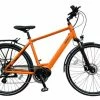 Batribike Gamma-X Crossbar Hybrid Electric Bike, 28" Wheel - Orange -Cheap Hybrid Electric Bikes Store batribike gamma x cb hybrid x 42648