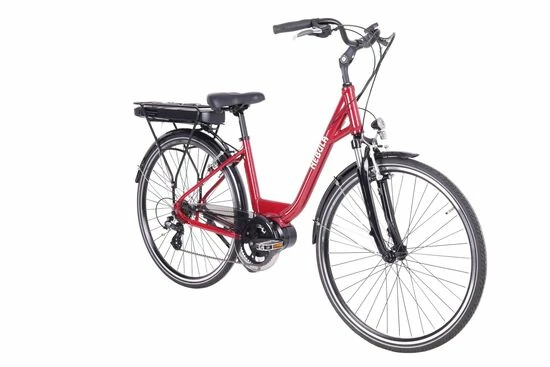 Batribike Nebula Step Through Hybrid Electric Bike - Candy Red 6 Batribike Nebula Step Through Hybrid Electric Bike - Candy Red - Image 4