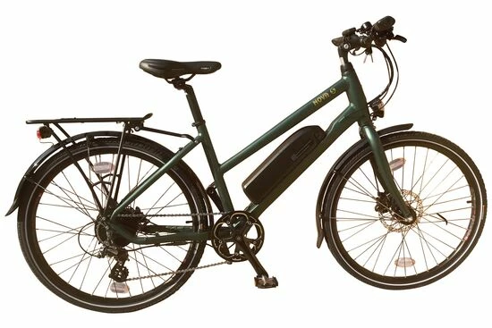 Batribike Nova-S Trapeze Hybrid Electric Bike, 26" Wheel, 8 Speed - Green 3 Batribike Nova-S Trapeze Hybrid Electric Bike, 26" Wheel, 8 Speed - Green