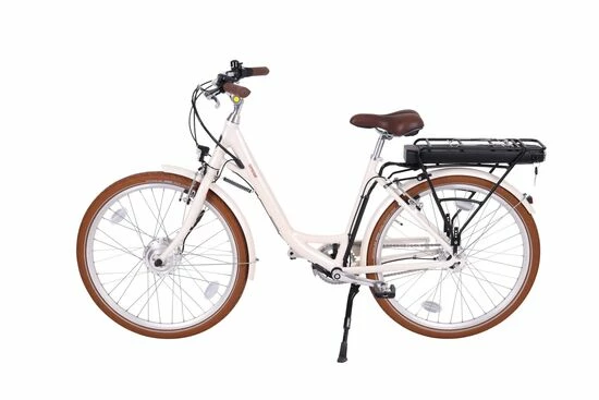 Batribike Omega Step Through Electric Bike, 26" Wheel - Shadow White 6 Batribike Omega Step Through Electric Bike, 26" Wheel - Shadow White - Image 4