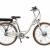 Batribike Omega Step Through Electric Bike, 26" Wheel - Shadow White -Cheap Hybrid Electric Bikes Store batribike omega step through x 41357