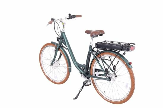 Batribike Omega Step Through Electric Bike, 26" Wheel, 11Ah - Hunter Green 4 Batribike Omega Step Through Electric Bike, 26" Wheel, 11Ah - Hunter Green - Image 2