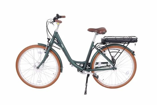 Batribike Omega Step Through Electric Bike, 26" Wheel, 11Ah - Hunter Green 6 Batribike Omega Step Through Electric Bike, 26" Wheel, 11Ah - Hunter Green - Image 4