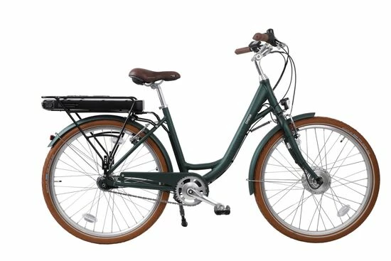 Batribike Omega Step Through Electric Bike, 26" Wheel, 11Ah - Hunter Green 3 Batribike Omega Step Through Electric Bike, 26" Wheel, 11Ah - Hunter Green