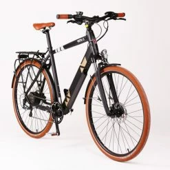 Batribike Vista-X Crossbar Trekking Electric Bike, 28" Wheel, Front Suspension - Black/Brown 8 Batribike Vista-X Crossbar Trekking Electric Bike, 28" Wheel, Front Suspension - Black/Brown -Cheap Hybrid Electric Bikes Store batribike vista x trekking electric bike x 40275