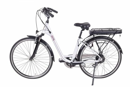 Batribike Zeta Step Through Hybrid Electric Bike - Silver 4 Batribike Zeta Step Through Hybrid Electric Bike - Silver - Image 2