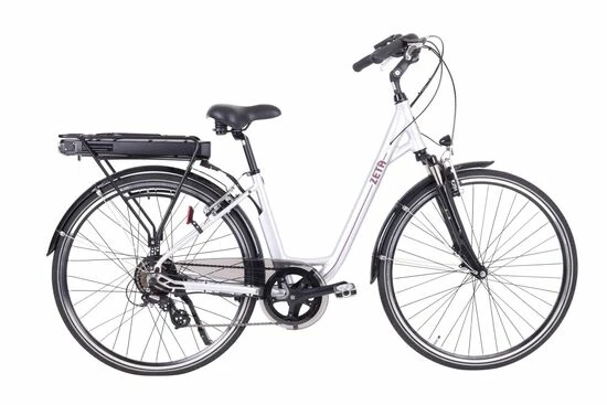 Batribike Zeta Step Through Hybrid Electric Bike - Silver 3 Batribike Zeta Step Through Hybrid Electric Bike - Silver
