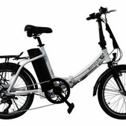 Byocycle Chameleon LS 20" Folding Electric Bike NEW - White