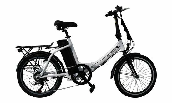 Byocycle Chameleon LS 20" Folding Electric Bike NEW - White 3 Byocycle Chameleon LS 20" Folding Electric Bike NEW - White