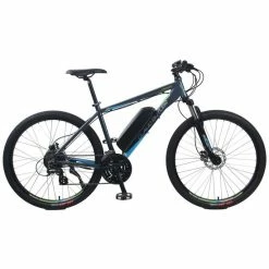 Claud Butler Haste-E Hardtail Electric Mountain Bike - Graphite Blue