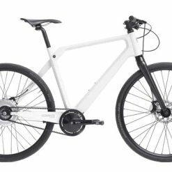Coh&Co Erik Urban Carbon Hybrid Electric Bike - Satin White
