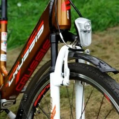 Crussis E-Country 1.10-S Step Through Hybrid Electric Bike, 28" Wheel, 17.5Ah - Orange Bronze -Cheap Hybrid Electric Bikes Store crussis e country 110 s st hybrid x 41914 1