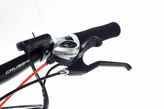 Crussis E-Cross Lady 1.6 Hybrid Electric Bike 2021, 13Ah, 28" Wheel, 19" Frame - White/Orange 9 Crussis E-Cross Lady 1.6 Hybrid Electric Bike 2021, 13Ah, 28" Wheel, 19" Frame - White/Orange - Image 7