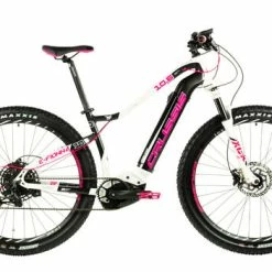 Crussis E-Fionna 10.6 Ladies Electric Mountain Bike - Black/White/Pink