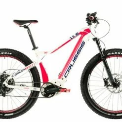 Crussis E-Guera 11.6 Ladies Electric Mountain Bike, 19" Frame - White/Pink