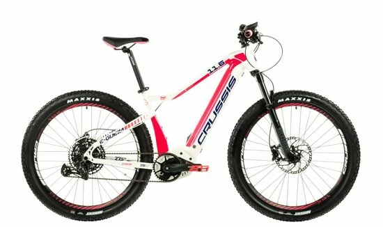 Crussis E-Guera 11.6 Ladies Electric Mountain Bike, 19" Frame - White/Pink 3 Crussis E-Guera 11.6 Ladies Electric Mountain Bike, 19" Frame - White/Pink