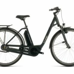 Cube EXPORT Town Hybrid One 400 Ladies Electric Bike 2021 - Iridium/Black