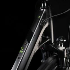 Cube EXPORT Town Hybrid Pro 500 Step Through Hybrid Electric Bike 2021, Bosch 500Wh - Black/Green -Cheap Hybrid Electric Bikes Store cube export town hybrid pro 500 x 40882
