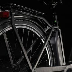 Cube EXPORT Town Hybrid Pro 500 Step Through Hybrid Electric Bike 2021, Bosch 500Wh - Black/Green -Cheap Hybrid Electric Bikes Store cube export town hybrid pro 500 x 40883