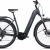 Cube Kathmandu Hybrid One 500 Easy Entry Electric Bike 2022, 28" Wheel - Iridium/Teak -Cheap Hybrid Electric Bikes Store cube kathman hybr one 500 ee 2022 x 42333 1
