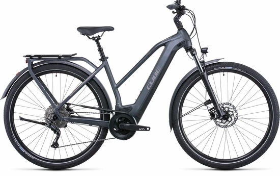 Cube Kathmandu Hybrid One 500 Trapeze Electric Bike 2022, 28" Wheel - Iridium/Teak 3 Cube Kathmandu Hybrid One 500 Trapeze Electric Bike 2022, 28" Wheel - Iridium/Teak