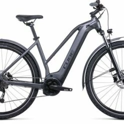 Cube Nuride Hybrid Performance 500 AllRoad Electric Bike 2022, Trapeze, 28" Wheel - Graphite/Black