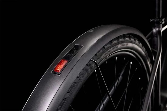 Cube Nuride Hybrid Performance 500 AllRoad Electric Bike 2022, Trapeze, 28" Wheel - Graphite/Black 5 Cube Nuride Hybrid Performance 500 AllRoad Electric Bike 2022, Trapeze, 28" Wheel - Graphite/Black - Image 3