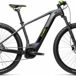Cube Reaction Hybrid Performance 400 Hardtail Electric Mountain Bike - Iridium/Lime