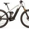 Cube Stereo Hybrid 140 HPC SLT 625 Full Suspension Electric Mountain Bike 2021 - Carbon/Prizm Silver -Cheap Hybrid Electric Bikes Store cube stereo hyb 140 hpc slt 625 x 41505