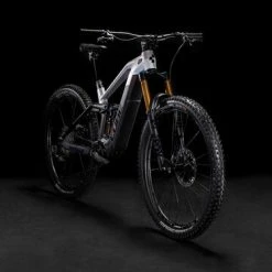 Cube Stereo Hybrid 140 HPC SLT 625 Full Suspension Electric Mountain Bike 2021 - Carbon/Prizm Silver -Cheap Hybrid Electric Bikes Store cube stereo hyb 140 hpc slt 625 x 41507