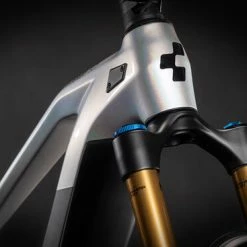 Cube Stereo Hybrid 140 HPC SLT 625 Full Suspension Electric Mountain Bike 2021 - Carbon/Prizm Silver -Cheap Hybrid Electric Bikes Store cube stereo hyb 140 hpc slt 625 x 41511