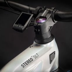 Cube Stereo Hybrid 140 HPC SLT 625 Full Suspension Electric Mountain Bike 2021 - Carbon/Prizm Silver -Cheap Hybrid Electric Bikes Store cube stereo hyb 140 hpc slt 625 x 41513