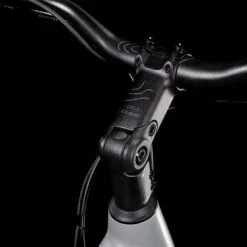 Cube Supreme Hybrid One 400 Step Through Electric Bike 2022, 28" Wheel - Flat Stone Grey/Tan -Cheap Hybrid Electric Bikes Store cube supreme hybrid one 400 2022 x 42343 2