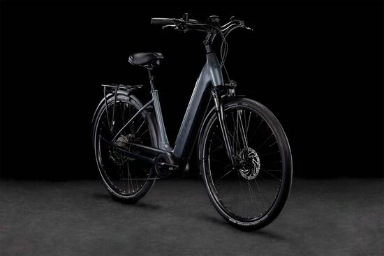 Cube Supreme Sport Hybrid Pro 625 Step Through Electric Bike 2022, 28" Wheel - Satin Anthracite 4 Cube Supreme Sport Hybrid Pro 625 Step Through Electric Bike 2022, 28" Wheel - Satin Anthracite - Image 2
