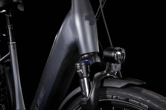 Cube Supreme Sport Hybrid Pro 625 Step Through Electric Bike 2022, 28" Wheel - Satin Anthracite 8 Cube Supreme Sport Hybrid Pro 625 Step Through Electric Bike 2022, 28" Wheel - Satin Anthracite - Image 6