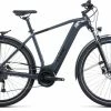 Cube Touring Hybrid One 500 Hybrid Electric Bike 2022, BOSCH 500Wh, 28" Wheel - Grey/Blue -Cheap Hybrid Electric Bikes Store cube touring hybr one 500 2022 x 42267