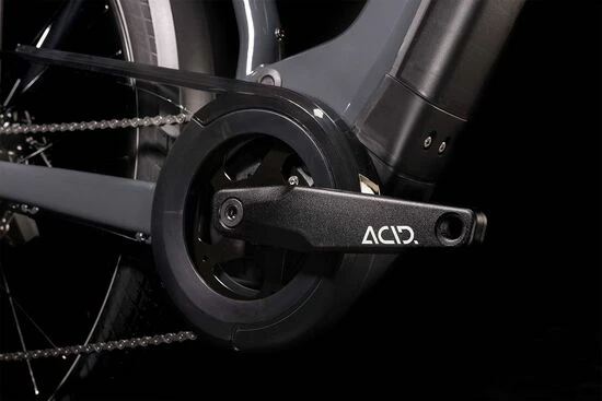 Cube Touring Hybrid One 400 Trapeze Hybrid Electric Bike 2022, BOSCH 400Wh, 28" Wheel - Grey/Blue 5 Cube Touring Hybrid One 400 Trapeze Hybrid Electric Bike 2022, BOSCH 400Wh, 28" Wheel - Grey/Blue - Image 3